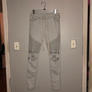 Forever 21 Jeans - Light was moto jeans Forever 21 Jeans - Light was moto jeans